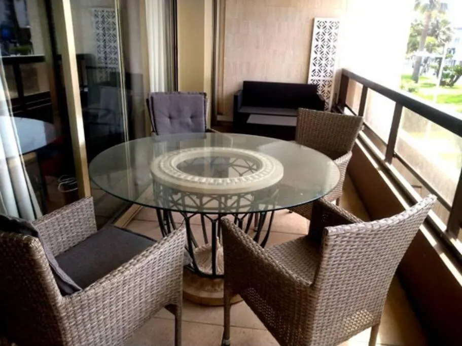 Stunning Seaview By The Beach Juan Les Pins 1 Br Antibes Apartament