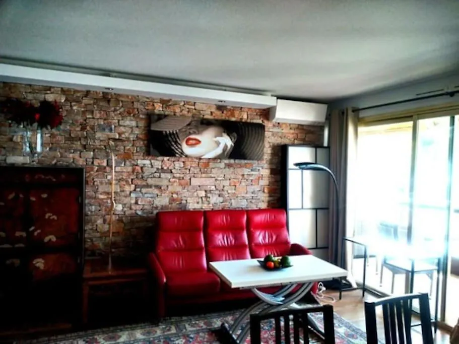Apartament Stunning Seaview By The Beach Juan Les Pins 1 Br Antibes