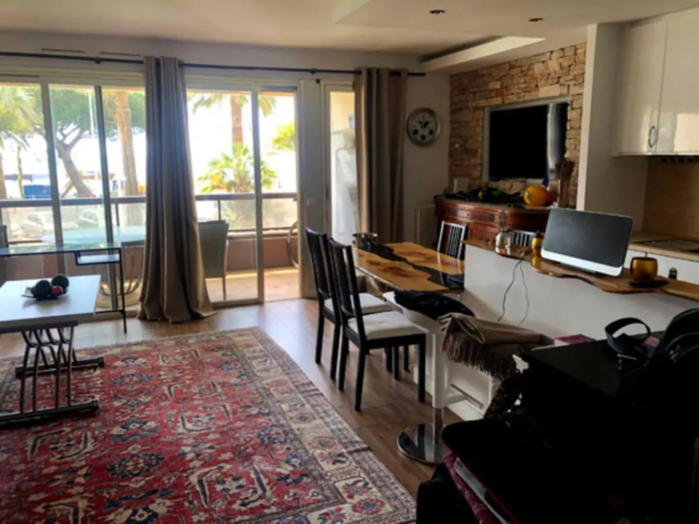 Stunning Seaview By The Beach Juan Les Pins 1 Br Antibes 0*,